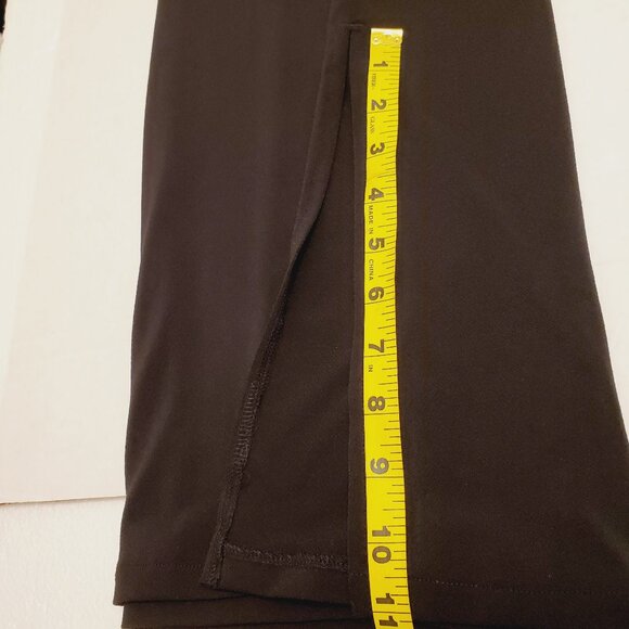 H&M Women’s Black Dolman Sleeve V-Neck Midi Shift Dress - XS - Picture 11 of 11